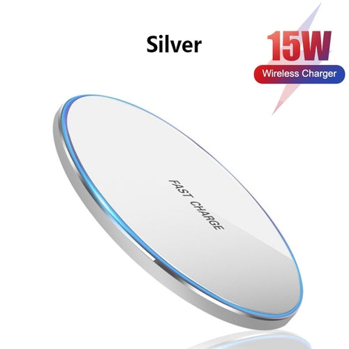 15w10w Wireless Charger Pad For Iphone 14 13 12 Pro Max X Samsung