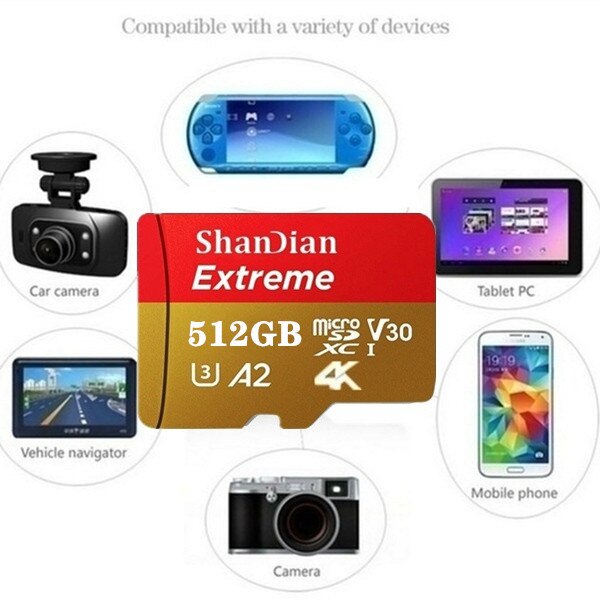 2023 New High Speed 2tb/1tb/512gb/128gb + Usb Drive Micro Sd Micro