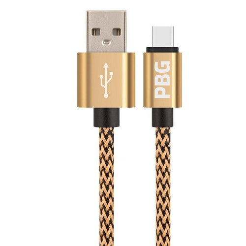 PBG 10FT XL Charger Compatible for Iphone Cable Nylon Woven Zebra
