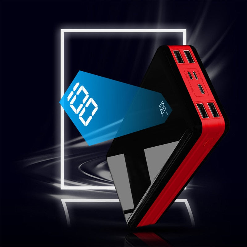 External Battery Mobile Phone | Portable Charger Power Bank - 80000mah