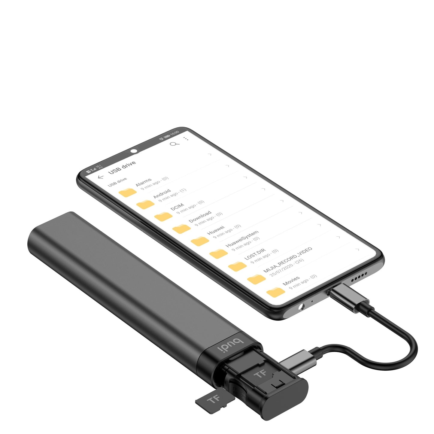 Budi Multi Function Smart Adapter 9 In 1 Multi-function Data Wire Rod