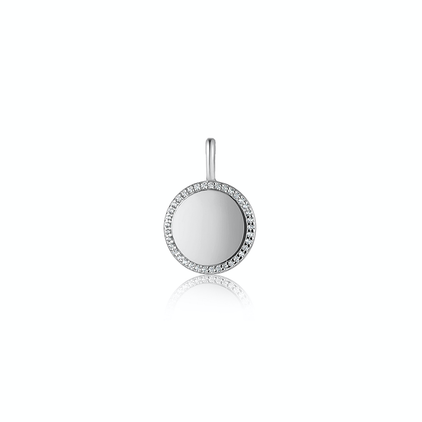 Silver CZ Brilliance Pendant