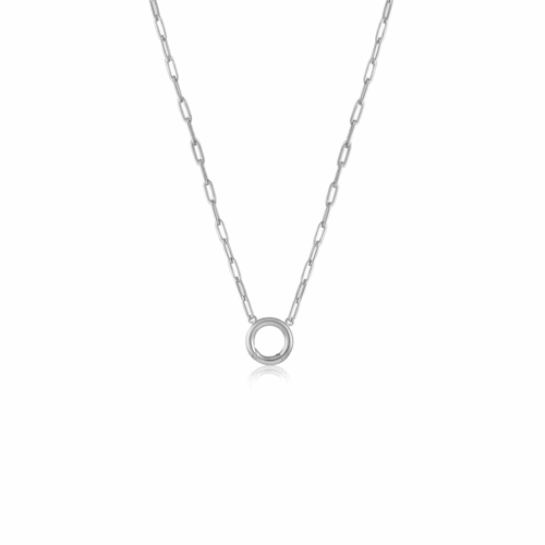 Silver Charm Carrier Necklace Chain