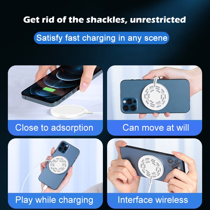 For Apple Original Magnetic Wireless Charger For Iphone 14 13 12 11