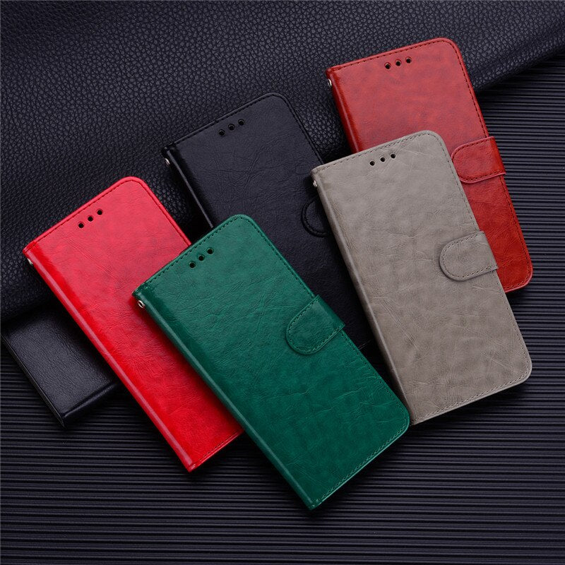 Luxury Protect Case For Xiaomi Redmi Note 12S 4G Case Wallet Leather