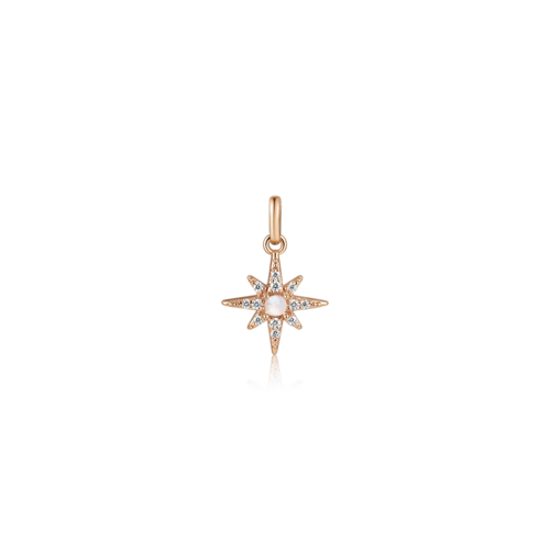 Gold North Star Charm