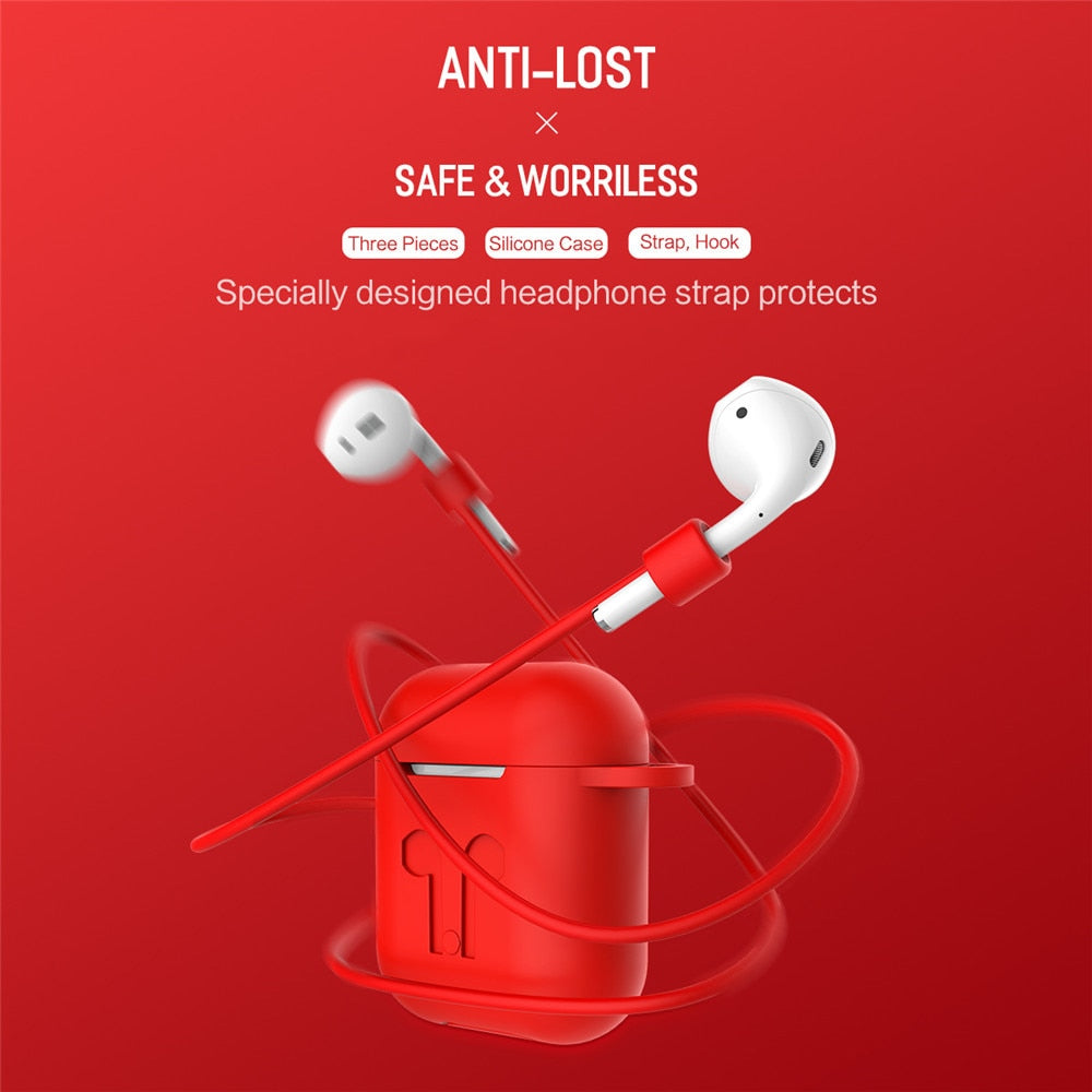 Soft Silicone Case For Airpods For Air Pods Shockproof Earphone