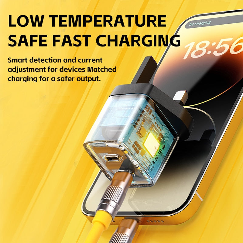 Wekome 40w Gan Phone Usb C Chargers Quick Charge Qc4.0+ 4.0 3.0 Pd3.0