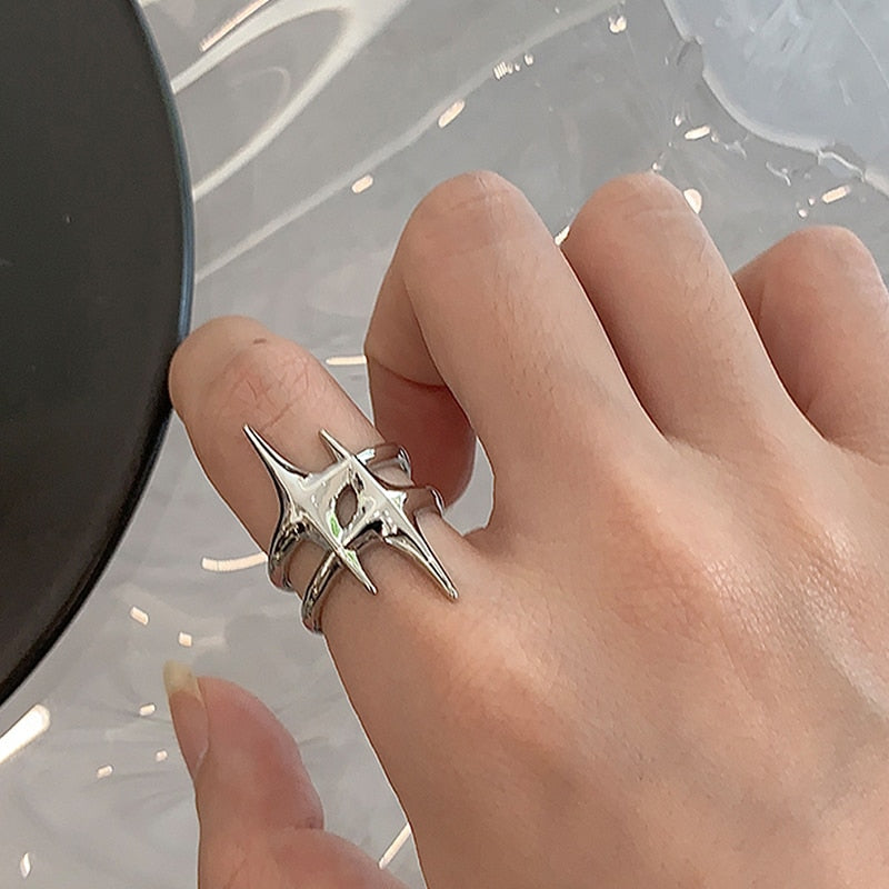 XXD OFFCCEE Store Rings Women Temperament Simple Senior Sense