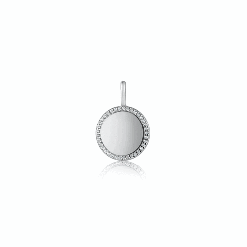 Silver CZ Brilliance Pendant