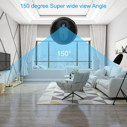 2MP 1080P Mini Wifi Camera Home Security Camcorder