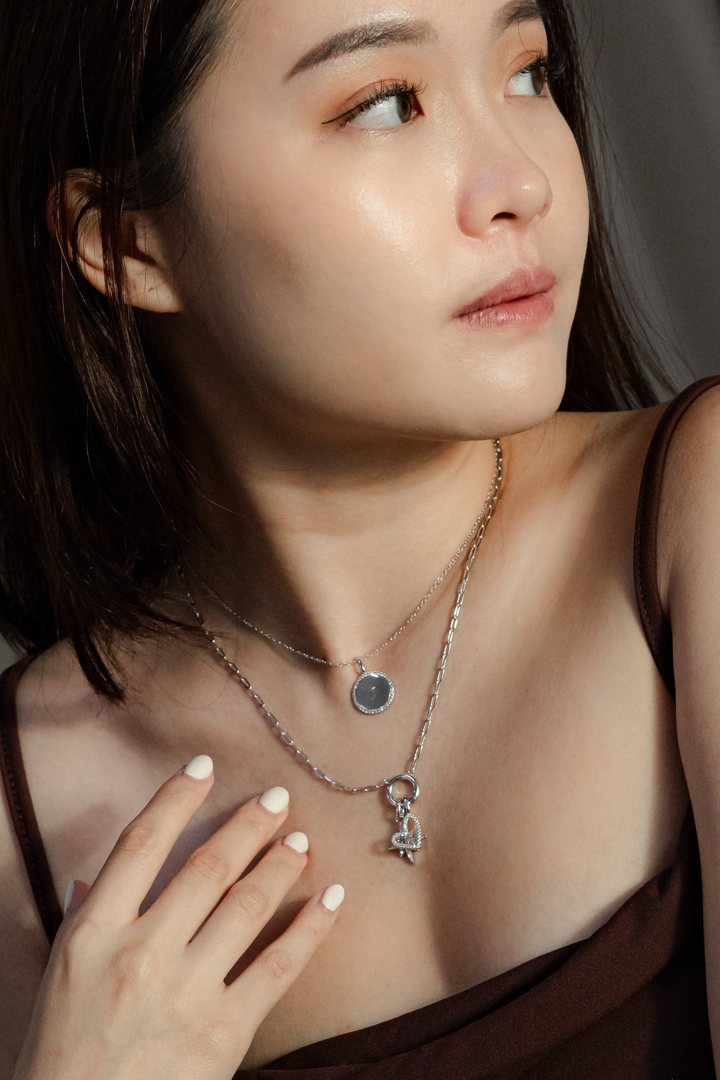 Silver CZ Brilliance Pendant