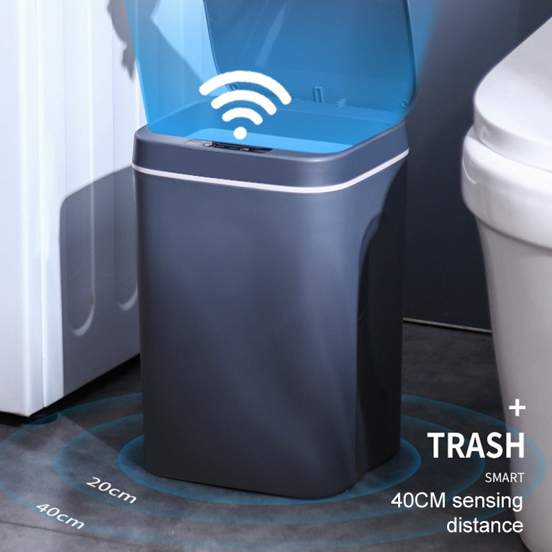 Automatic Bathroom Sensor Trash | Trash Automatic Sensor Kitchen -