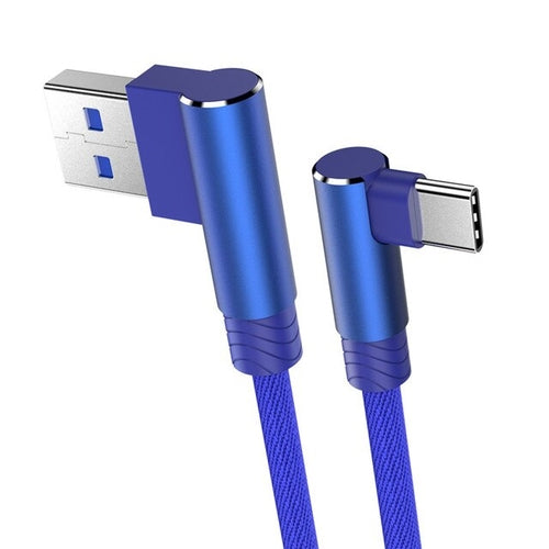 1m 2m 3m 90 Degree Elbow Type C Cable for Huawei Fast Charging Wire