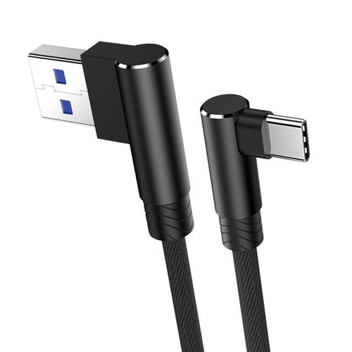 1m 2m 3m 90 Degree Elbow Type C Cable for Huawei Fast Charging Wire