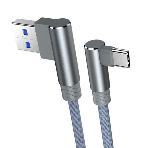 1m 2m 3m 90 Degree Elbow Type C Cable for Huawei Fast Charging Wire