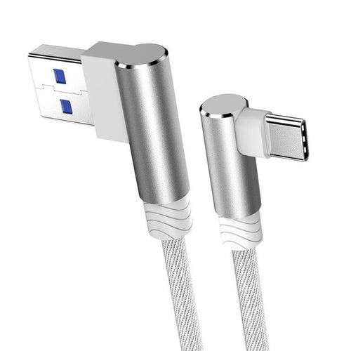1m 2m 3m 90 Degree Elbow Type C Cable for Huawei Fast Charging Wire