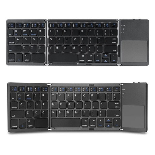 Folding Bluetooth Keyboard Touchpad | Folding Keyboard Mobile Phone -