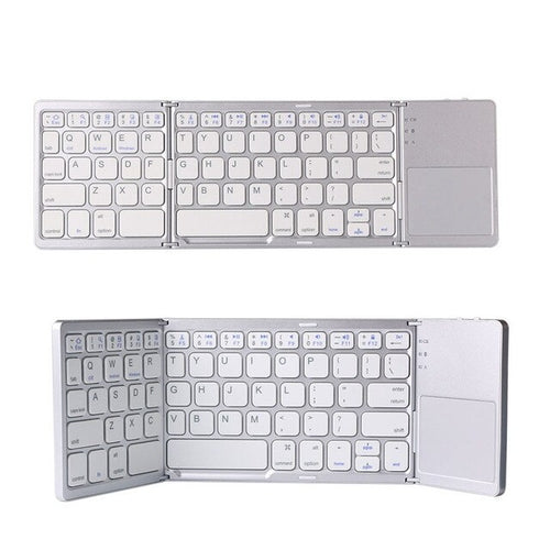 Folding Bluetooth Keyboard Touchpad | Folding Keyboard Mobile Phone -