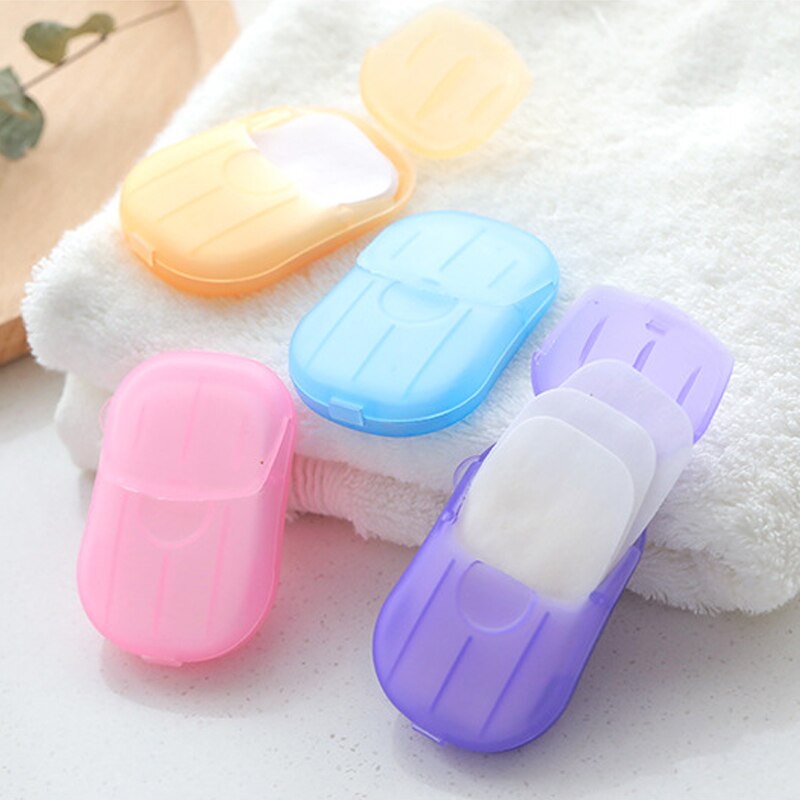 Portable Disposable Paper Soap | Soap Portable Sheets Hands - 20pcs