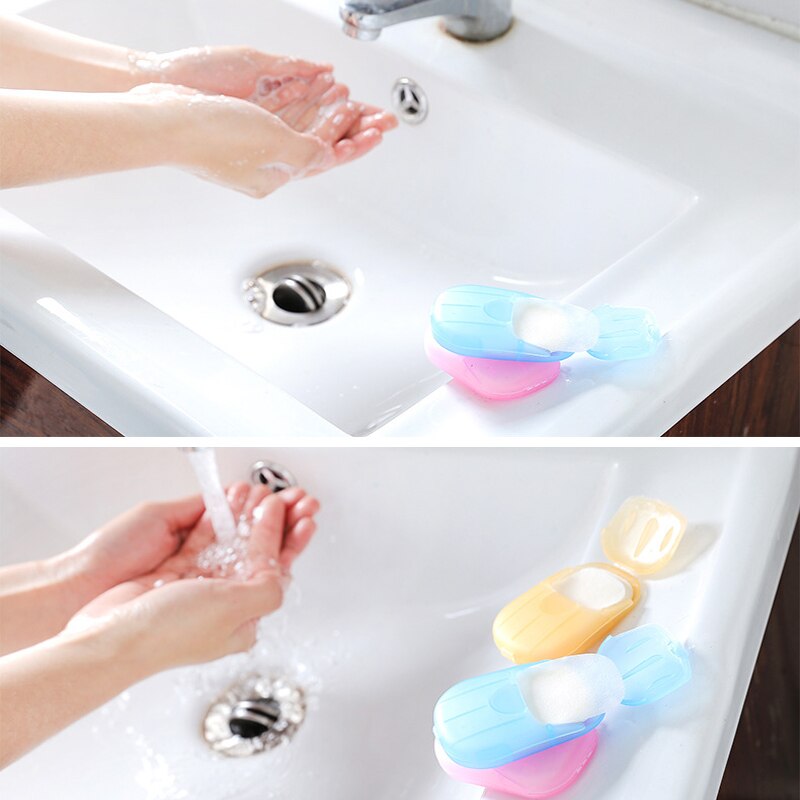 Portable Disposable Paper Soap | Soap Portable Sheets Hands - 20pcs