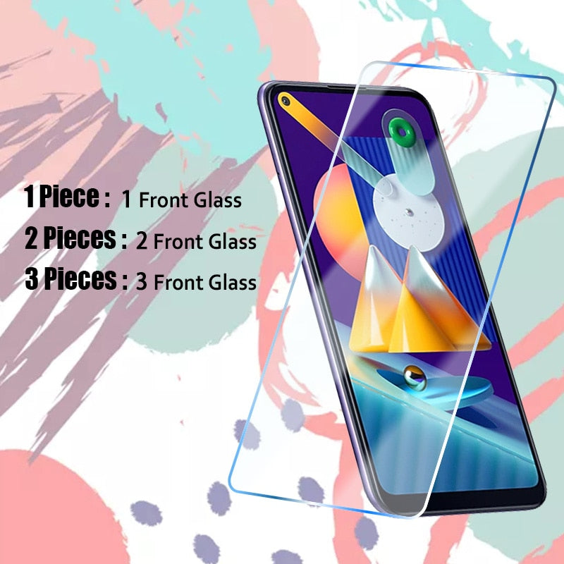 3Pcs Tempered glass For Samsung Galaxy S10 S20 Lite S20 FE S20 FE