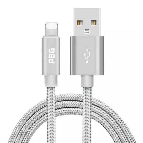 PBG XL 10FT Charger Compatible for Iphone Cable's  Nylon Woven