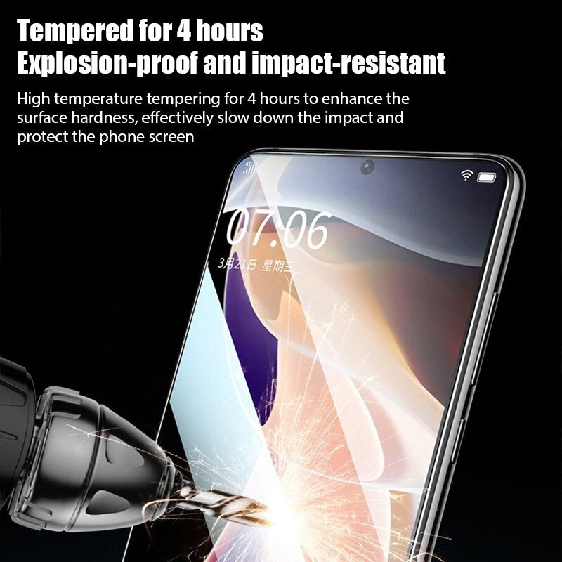 4pcs Tempered Glass Xiaomi Mi 11 12 10 9 Lite 5g F3 Screen Protector