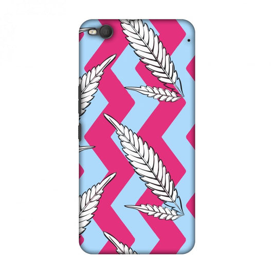 Along The Chevron - Blue And Bright Pink Slim Hard