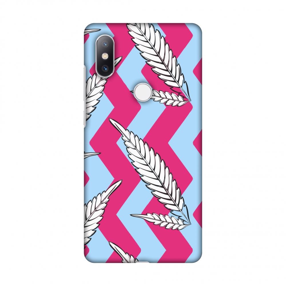 Along The Chevron - Blue And Bright Pink Slim Hard