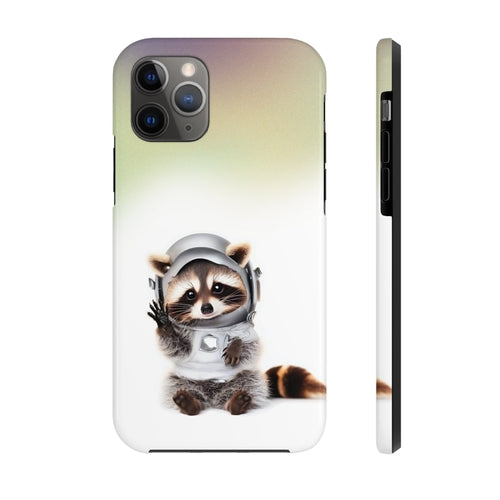 Space Raccoon Touch Case for iPhone with Wireless Charging