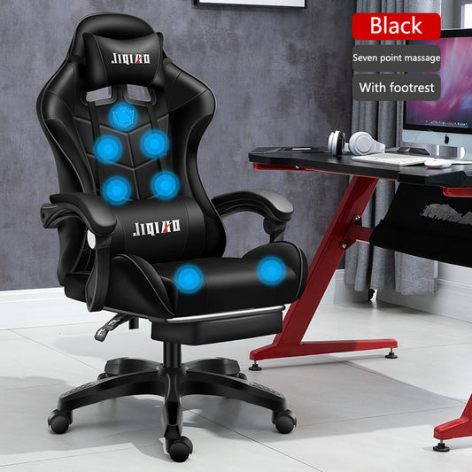 Computer Home Comfort Ergonomic Dormitory Gaming Seat Swivel Chair