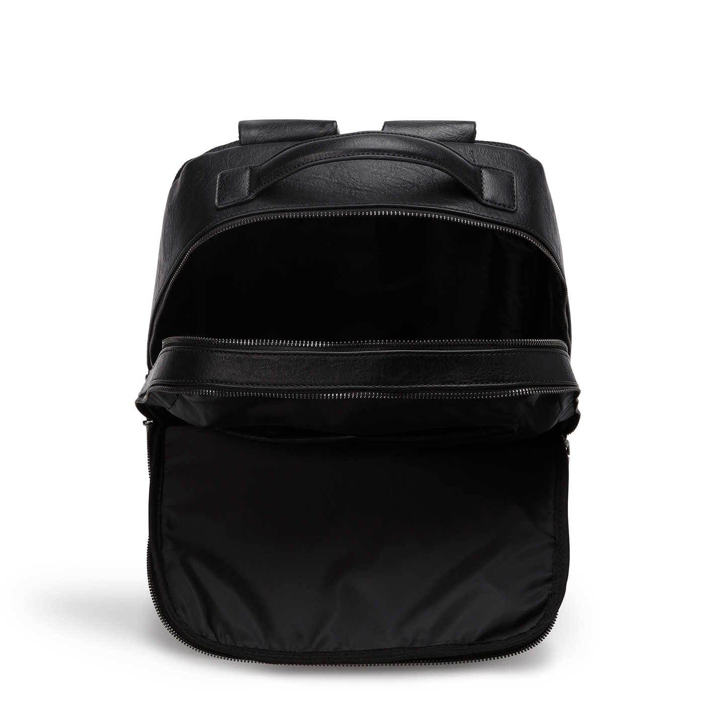 Black - Acacia Unisex Vegan Laptop Backpack