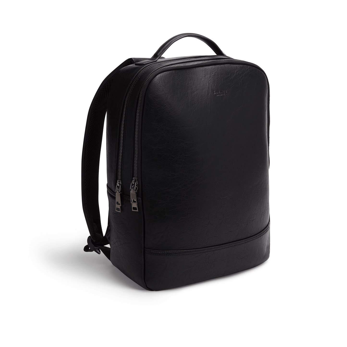 Black - Acacia Unisex Vegan Laptop Backpack