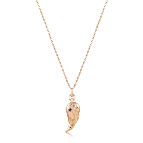 Gold Angel Wing Necklace