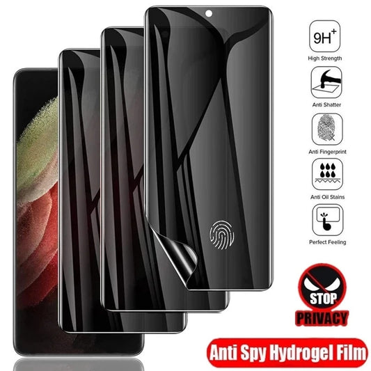 Anti Spy Hydrogel Film For Samsung Galaxy S20 S21 S23 S22 Ultra S9 S10