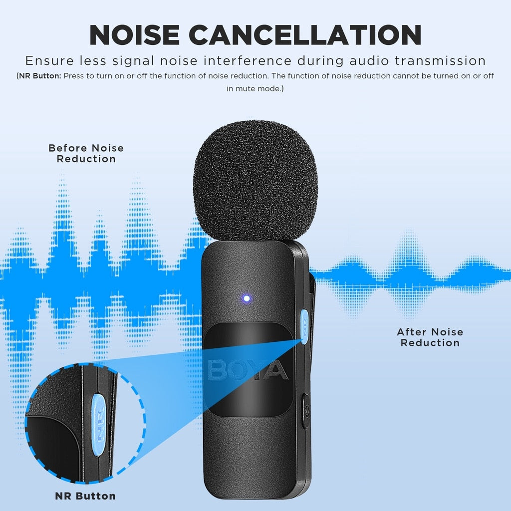 Wireless Microphone|lapel microphone|Boya Microphone on Aliexpress