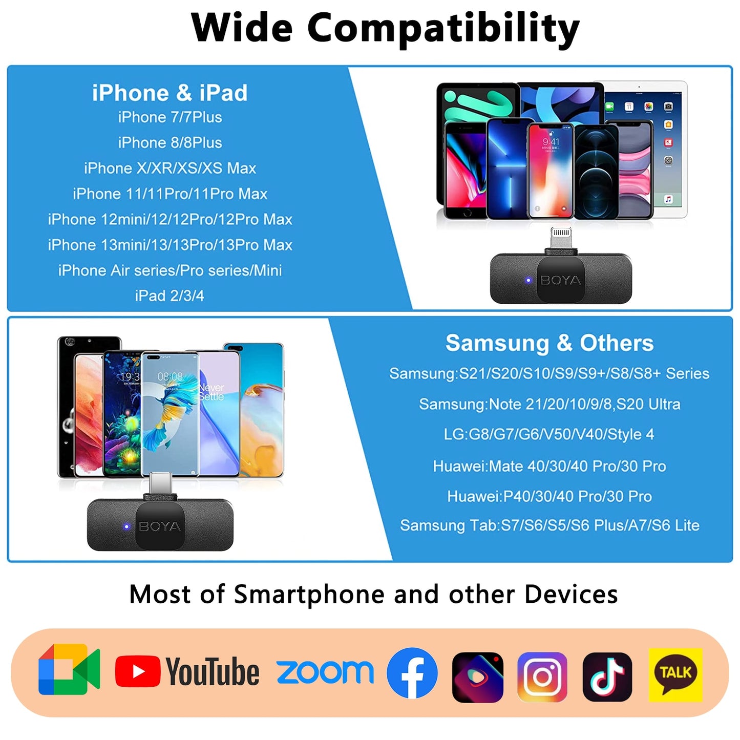 Wireless Microphone|lapel microphone|Boya Microphone on Aliexpress