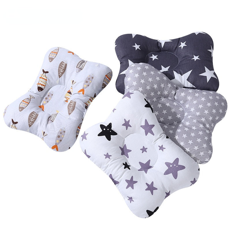 Baby Kids Pillow Infant Newborn Sleeping Pillow Support Concave Cute