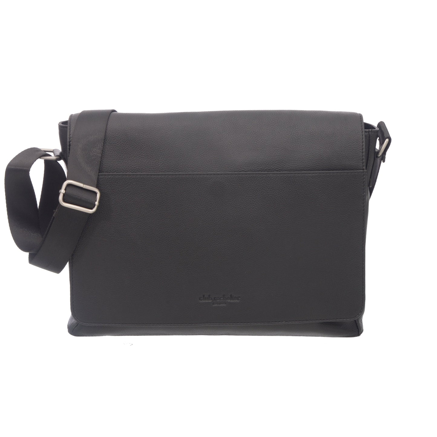 MESSENGER FLAP CROSSBODY LEATHER BAG