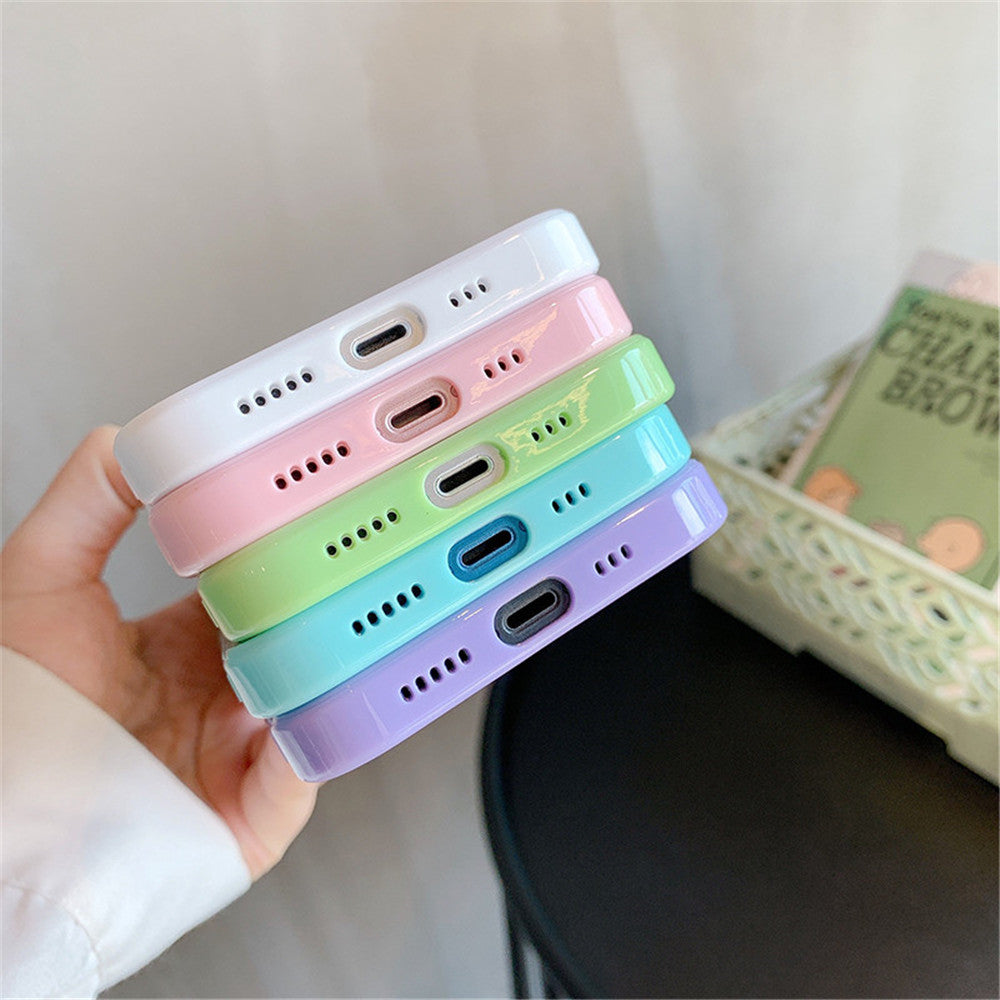 Candy Shockproof Silicone Bumper Phone Case For Iphone 11 12 13 Pro