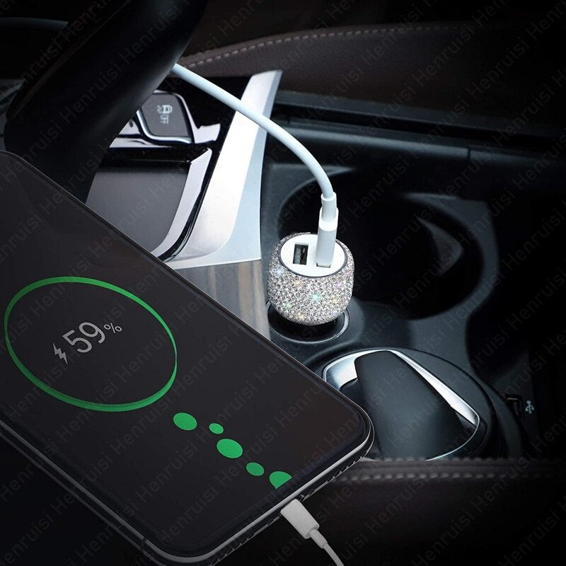 Car Charger USB PD 2.4A Type C Fast Charging Quick Charger 3.0 Phone