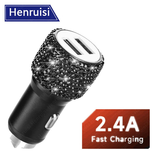 Car Charger USB PD 2.4A Type C Fast Charging Quick Charger 3.0 Phone