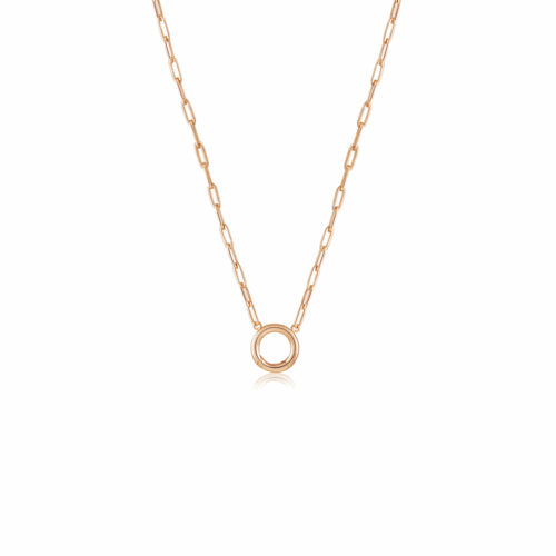 Gold Charm Carrier Necklace Chain