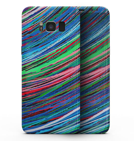 Colorful Strokes - Samsung Galaxy S8 Full-Body Skin Kit