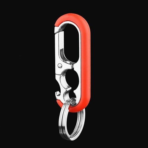 Creative Car Keychain Portable Multi function Wine Bottle Can Opener