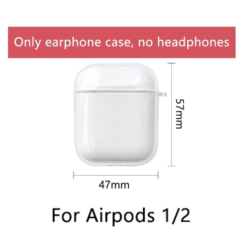 Airpods Pro 2 Case Transparent Silicone | Apple Cover 2 Transparent