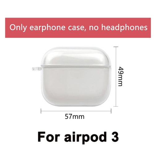 Airpods Pro 2 Case Transparent Silicone | Apple Cover 2 Transparent