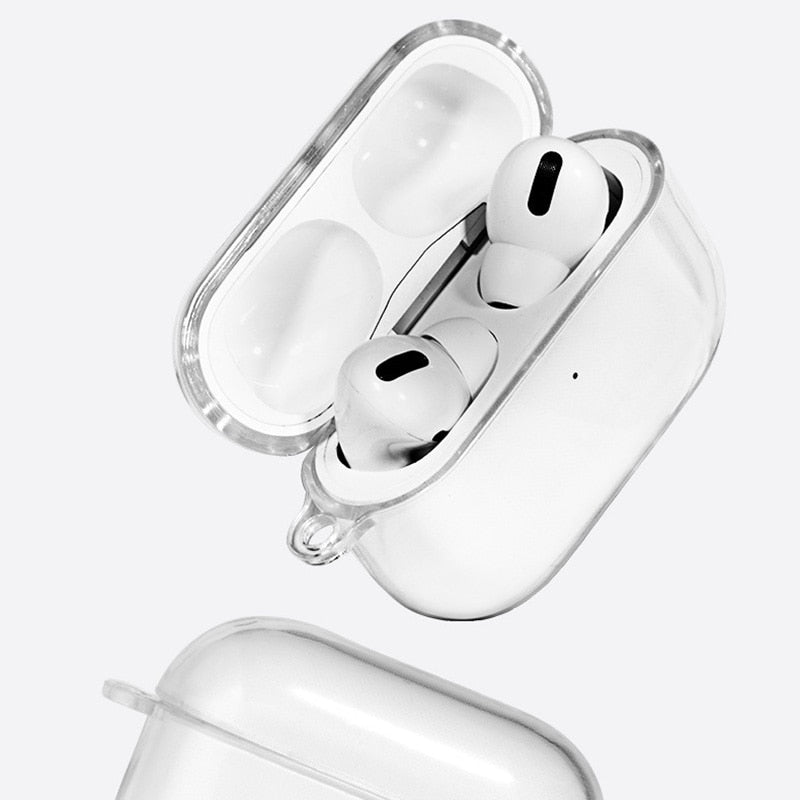 Airpods Pro 2 Case Transparent Silicone | Apple Cover 2 Transparent