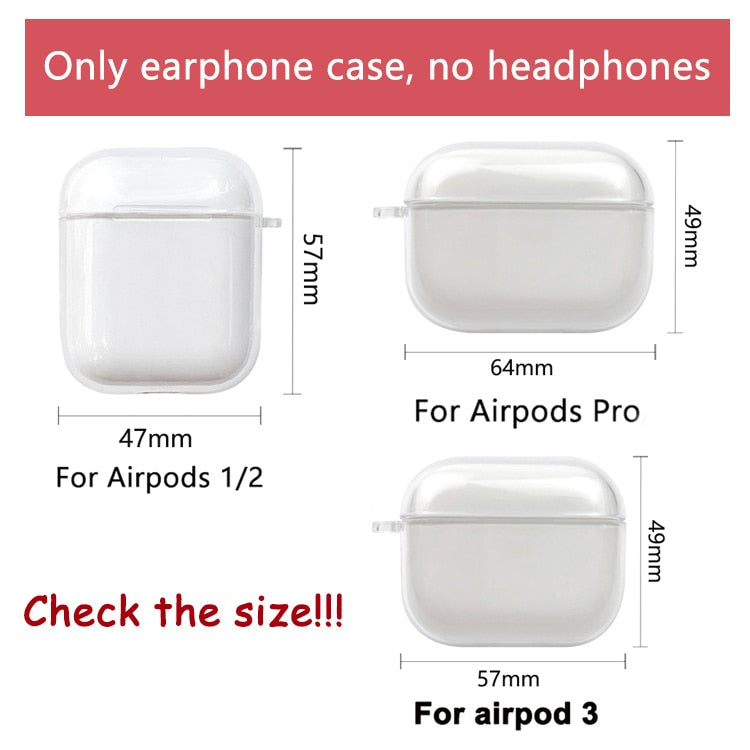 Airpods Pro 2 Case Transparent Silicone | Apple Cover 2 Transparent